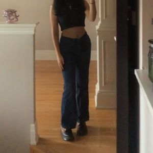 vintage gap denim bootleg jeans